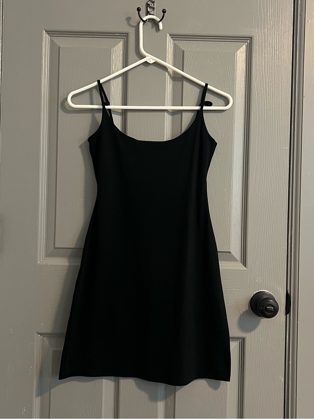 Susana Monaco Black Mini Slip Dress